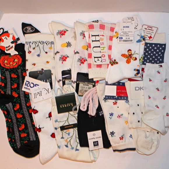 Accessories - 13 Pairs of Brand New Socks Holiday Fun Bundle